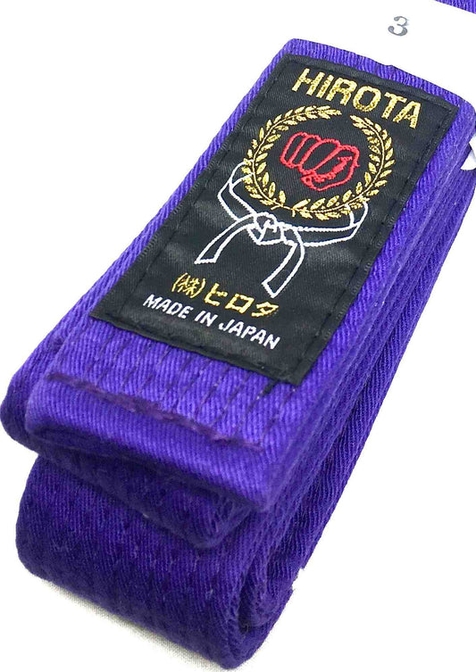 Hirota Purple Karate Belt Standart Size 3 (250cm)