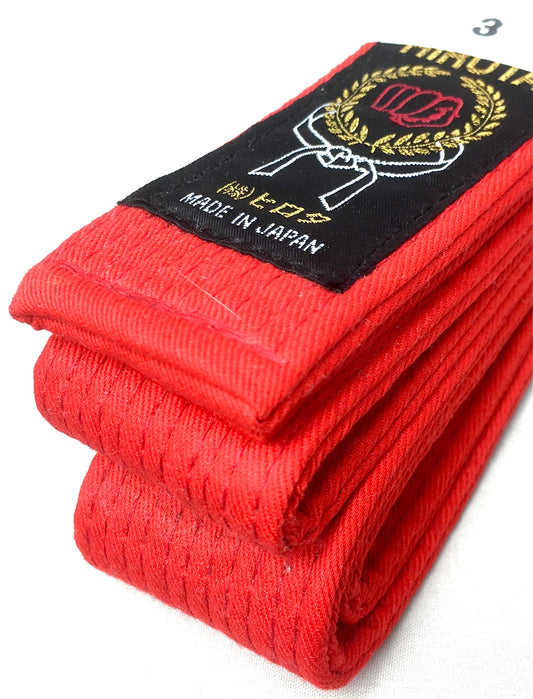 Hirota Red Belt Karate Standard for Kumite Size 3 (250cm)