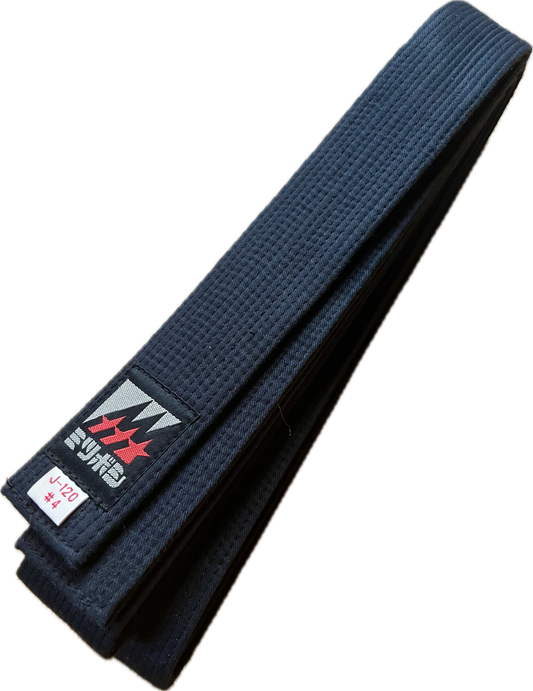 Mitsuboshi Black Belt Cotton J-120 Size 4 (275cm)